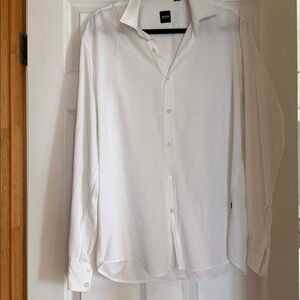Hugo Boss Crisp White Dress Shirt